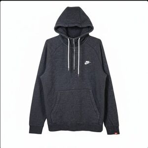 Nike Vintage Red Tag Pullover Hoodie Jacket Size 3XL Black Y2K Retro Athleisure